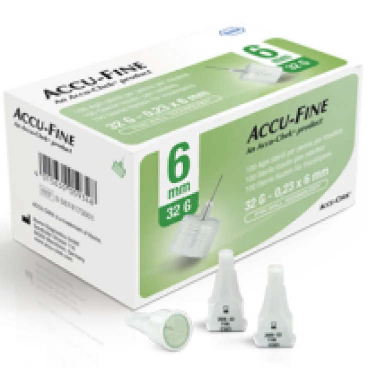 Roche Accu-Fine Needle Pen G31 8mm 100 Pieces