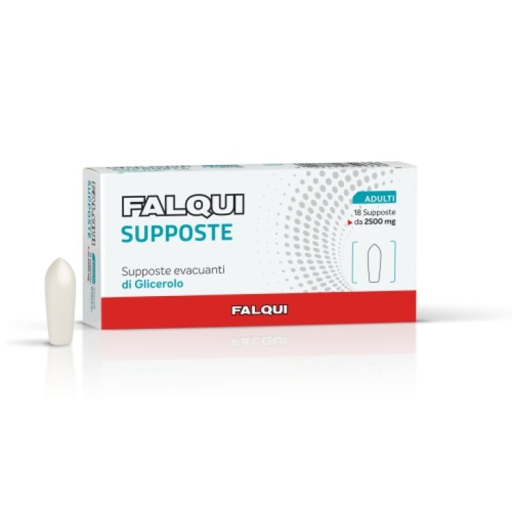 Falqui Evacuating Suppositories For Adults 18 Suppositories
