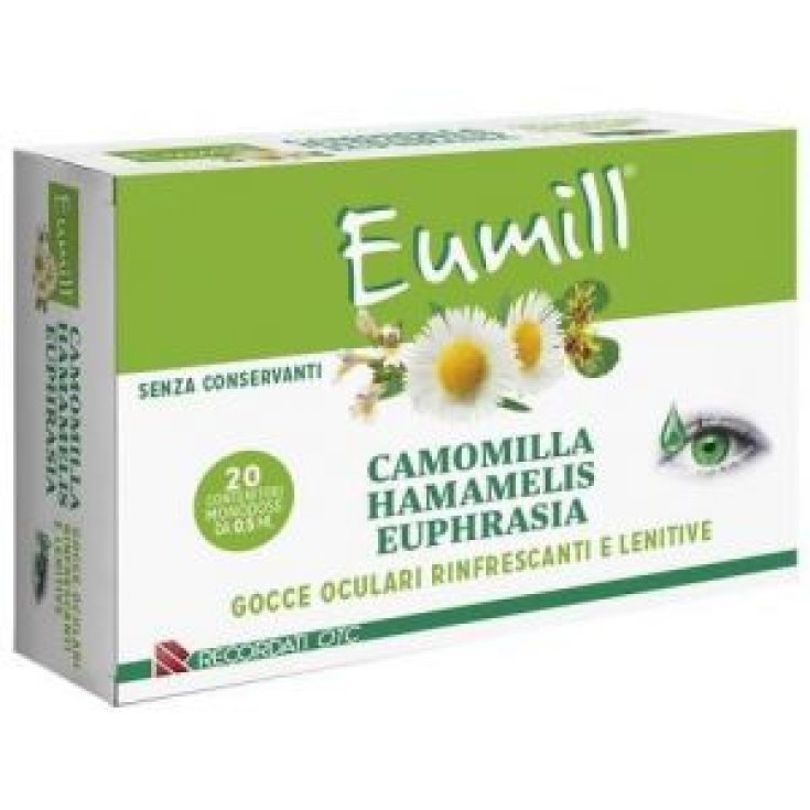 Recordati Eumill Eye Drops 20 Ampoules 0.5ml