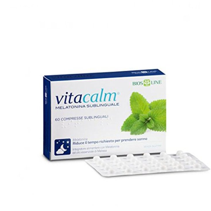 Vitacalm Melatotina Food Supplement 120 Tablets