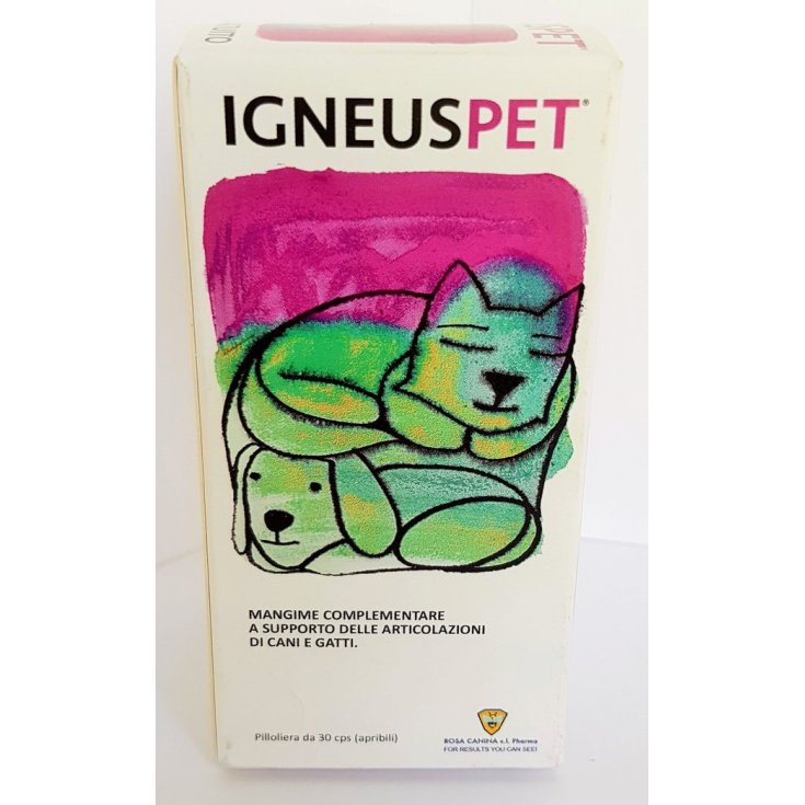 Rosa Canina Cl Pharma Igneus Pet Complementary Feed 30 Capsules