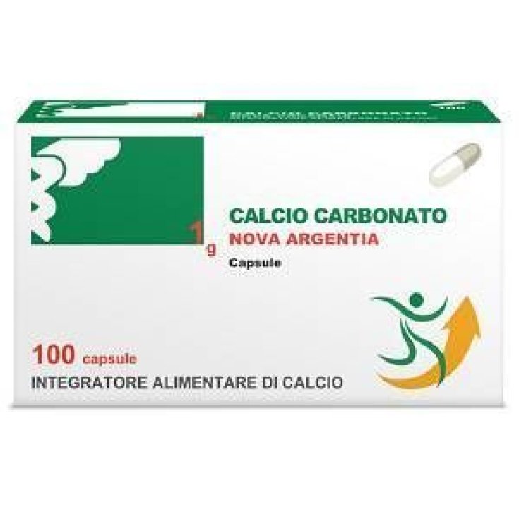 Calcium Carbonate Food Supplement 100 Capsules