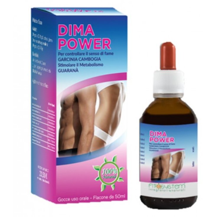 Fitosystem Dima Power Drops Food Supplement 50ml