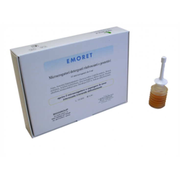 Biogroup Emoret Protective Refreshing Cleanser 6 Micro-dispensers 6ml
