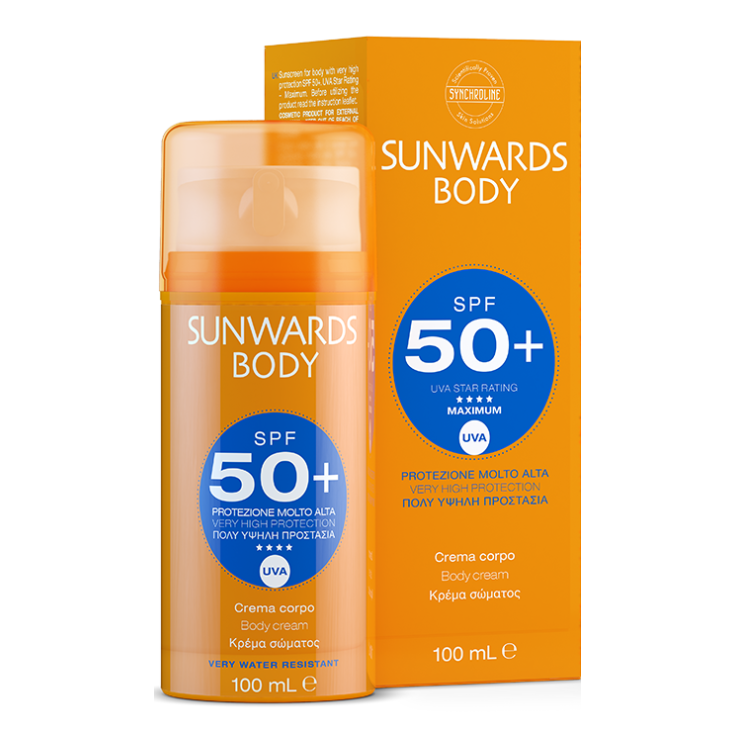 Synchroline Sunwards Body Cream Very High Protection Spf50 + 100ml
