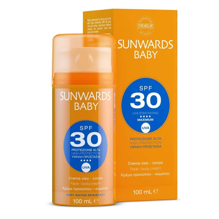 Synchroline Sunwards Baby Face Body Cream SPF 30 100ml