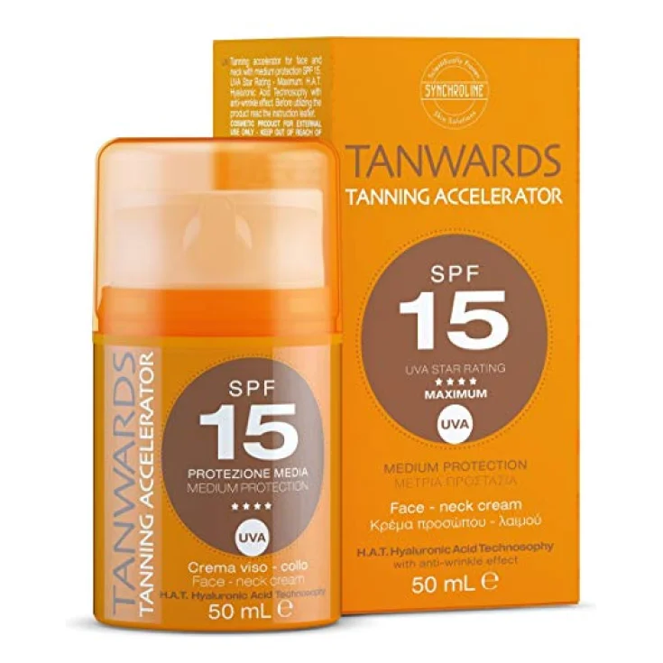 Synchroline Tanwards Tanning Accelerator Face Cream 50ml