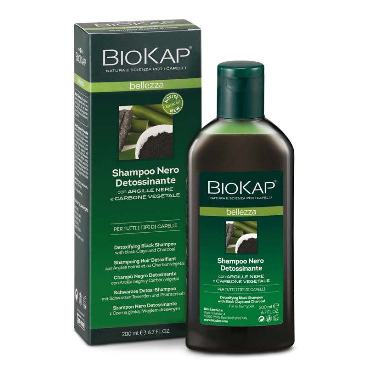 Biokap Black Detox Shampoo 200ml
