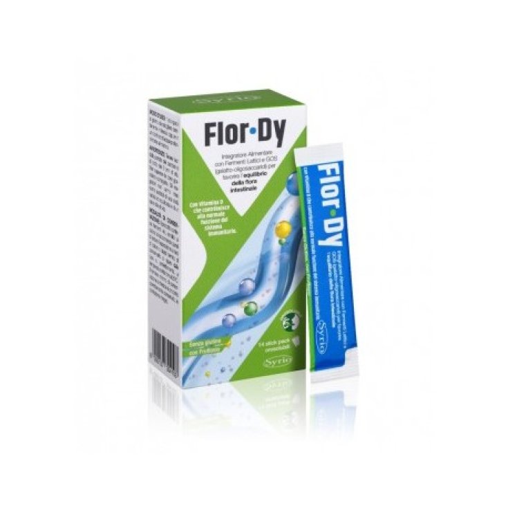 Syrio Flor-Dy Food Supplement Gluten Free 14 Sachets