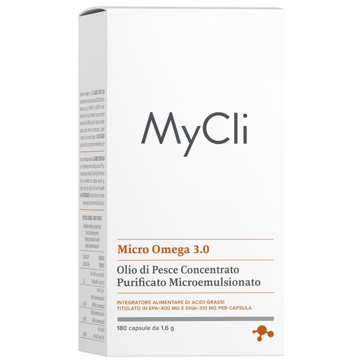 Mycli Omega 3,0 Food Supplement 180 Capsules