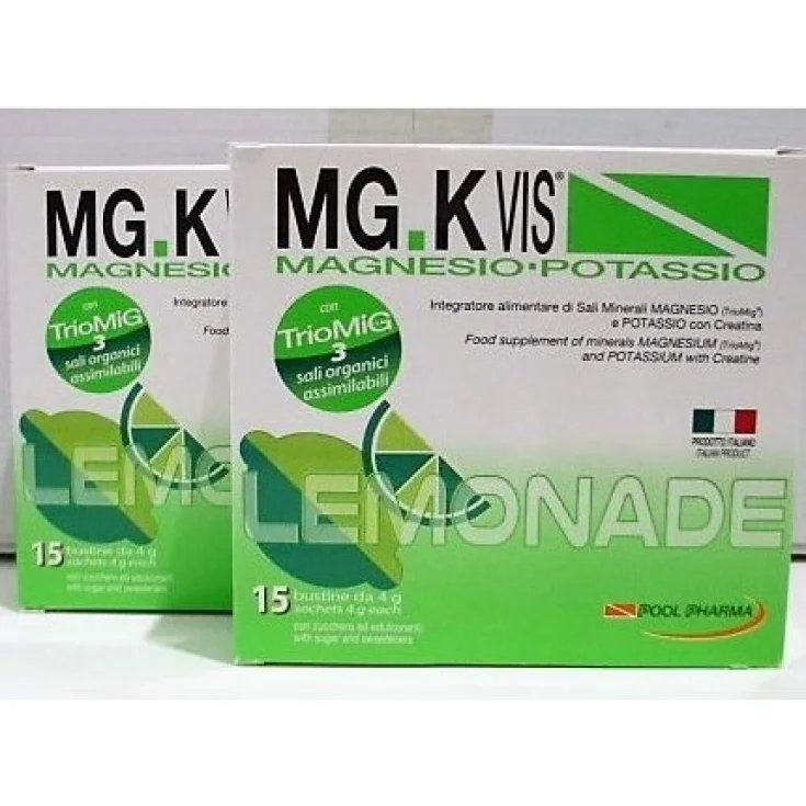 Pool Pharma Mgk Vis Lemonade Food Supplement 15 + 15 Sachets