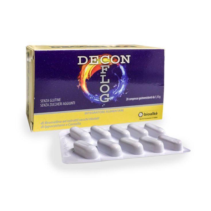Bioalkè Decon Flog Food Supplement 20 Tablets