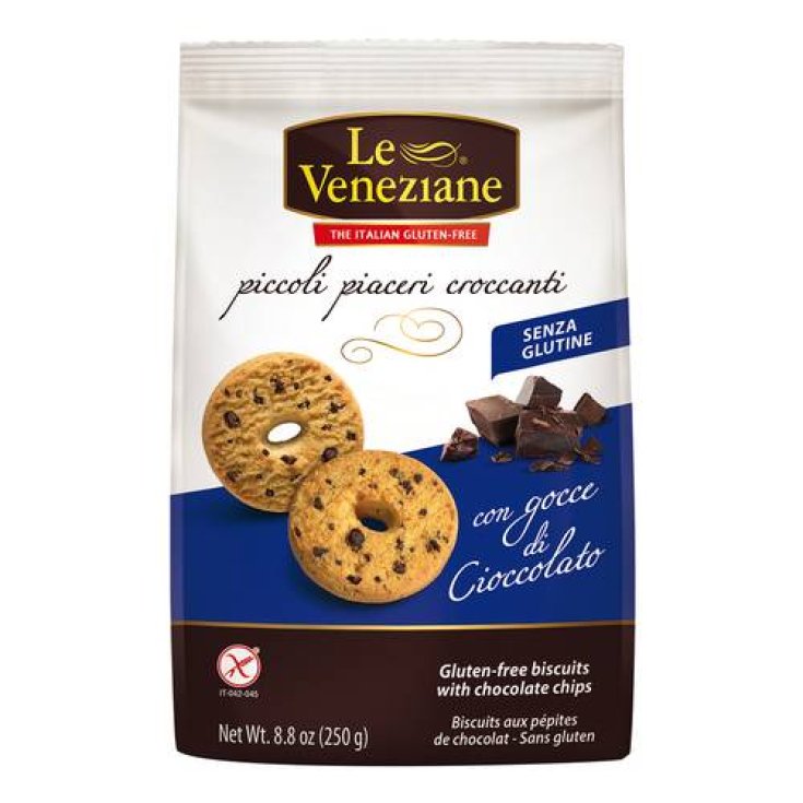 Le Veneziane Biscuits With Chocolate Drops Gluten Free 250g