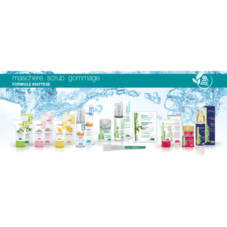 Helan Cosmetici Elisir Antitempo Mask Exhibitor