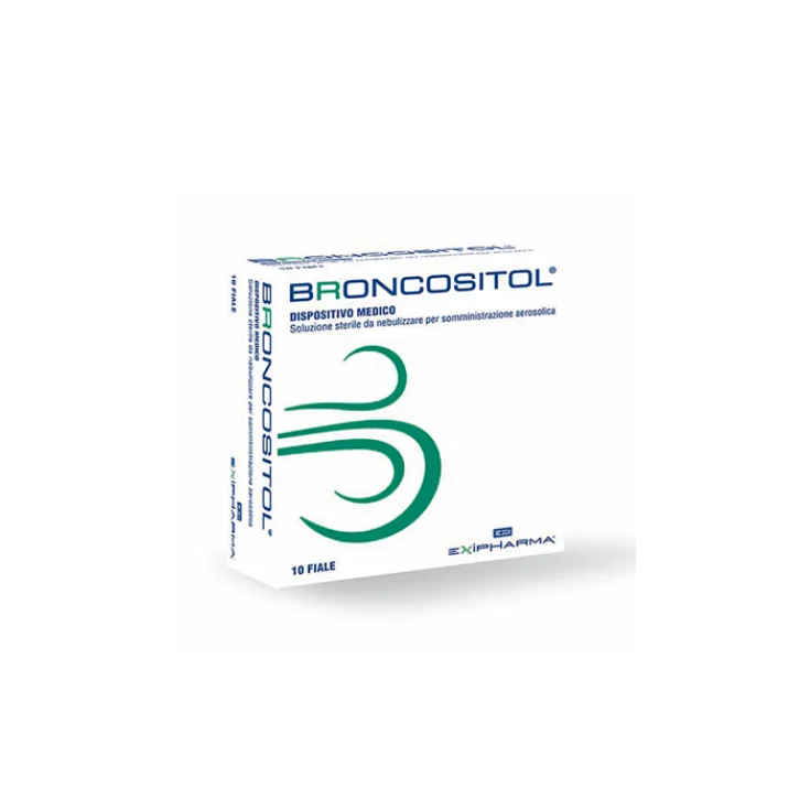 Broncositol Solution Aerosol 10 Vials 3ml