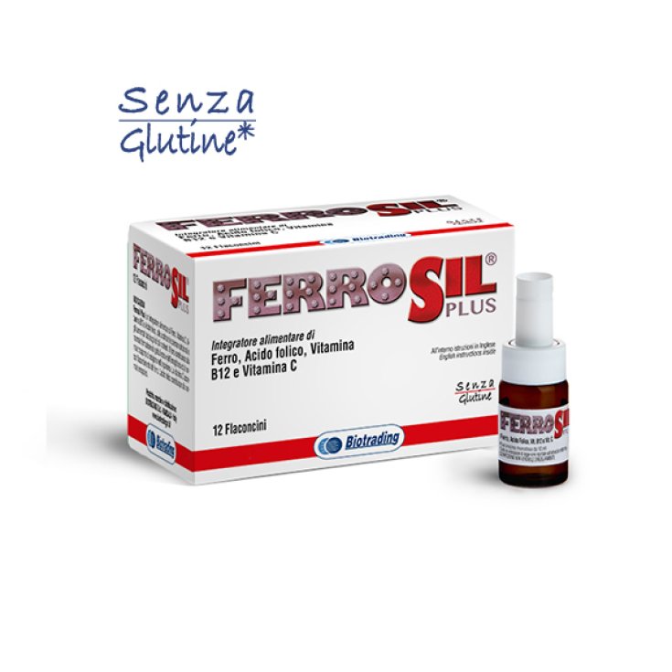 Biotrading FerroSIL® Plus Food Supplement 12 Vials