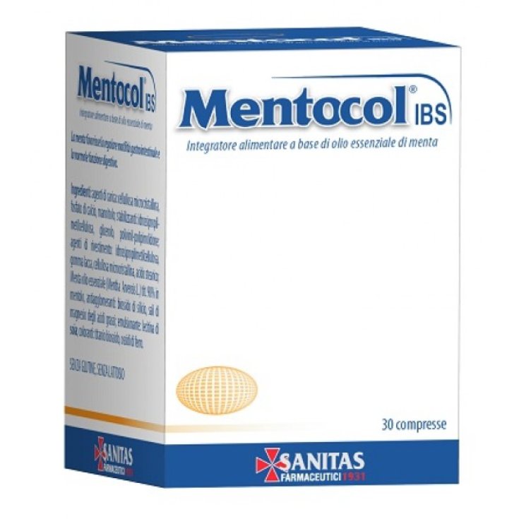 Mentocol Ibs Food Supplement 30 Tablets