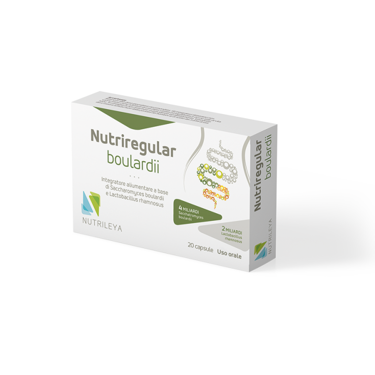 Nutrileya Nutriregular Boulardii Food Supplement 20 Capsules