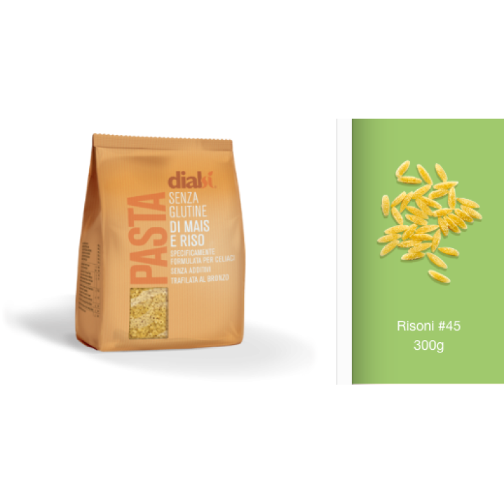 Dialsì® Gluten Free Corn And Rice Pasta Risoni Format 300g