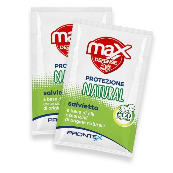 Prontex Max Defense Natural Wipes 15 Pieces