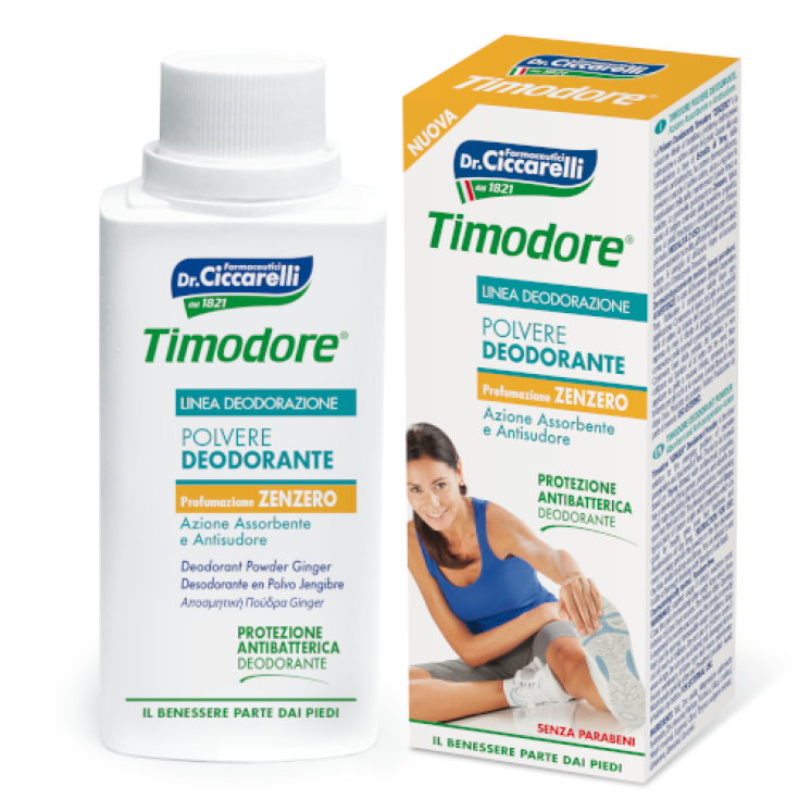 Timodore Ginger Deodorant Powder 75g