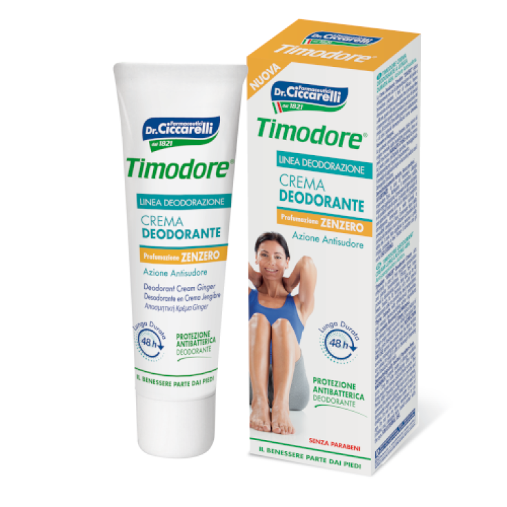 Timodore Ginger Deodorant Cream 48h