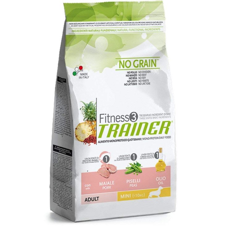 Trainer Fitness 3 Adult Mini Pork With Peas And Oil 2kg