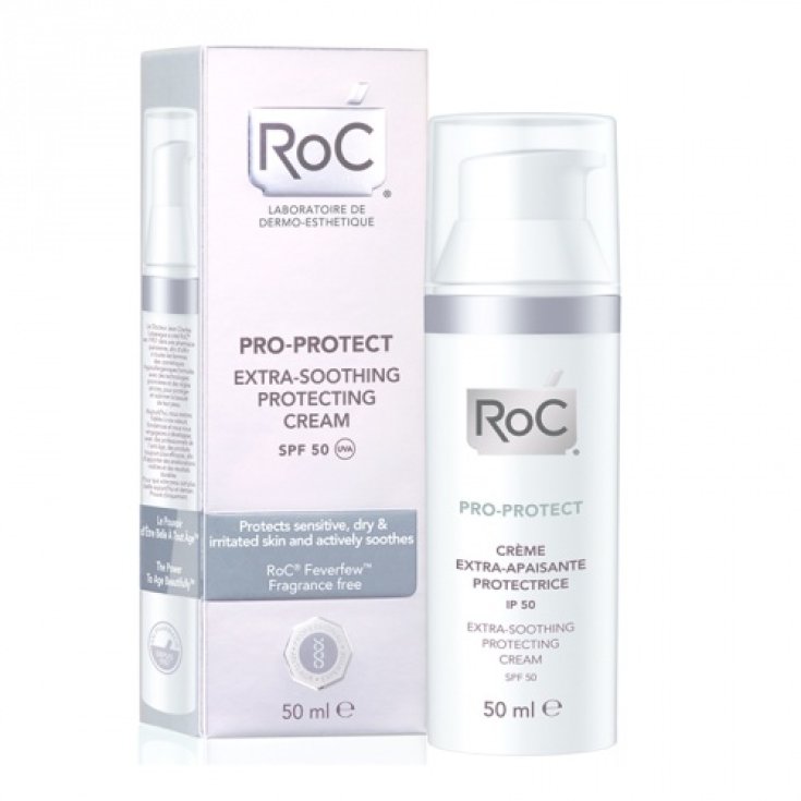 Roc Pro Protect Extra Soothing Protective Cream Spf50 50ml