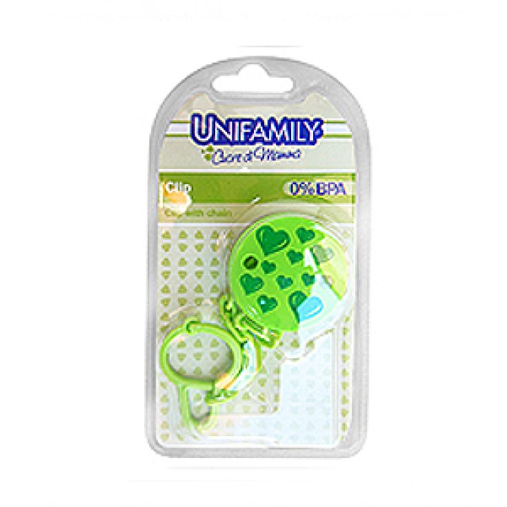Unifamily Clip With Green Chain 1 Piece