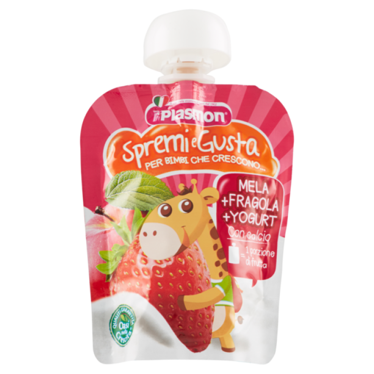 Squeeze And Taste Strawberry / Apple / Yogurt 85g