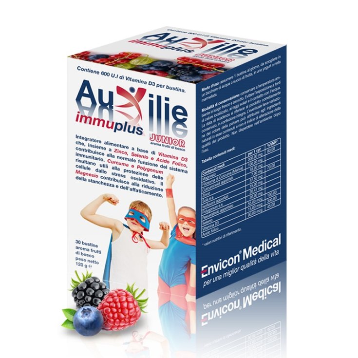 Auxilie Immuplus Junior Food Supplement 30 Sachets