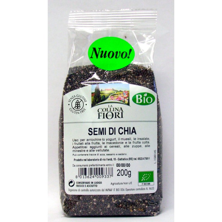 La Collina Dei Fiori Organic Chia Seeds Gluten Free 200g
