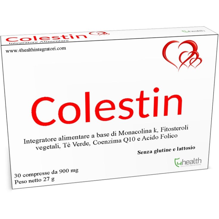 4 Health Colestin 4h Food Supplement 30 Tablets