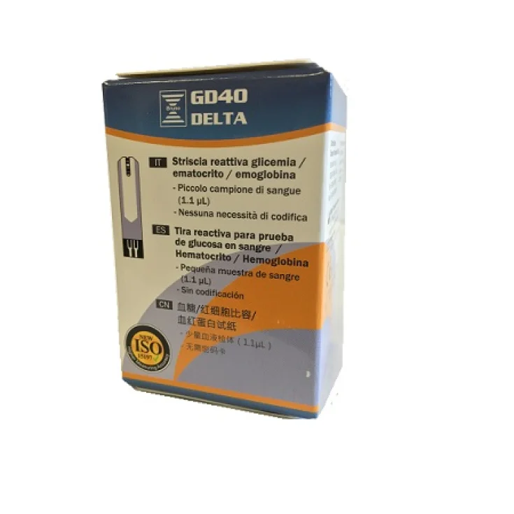 Gd40 Delta Strips Glycemia 25 Strips