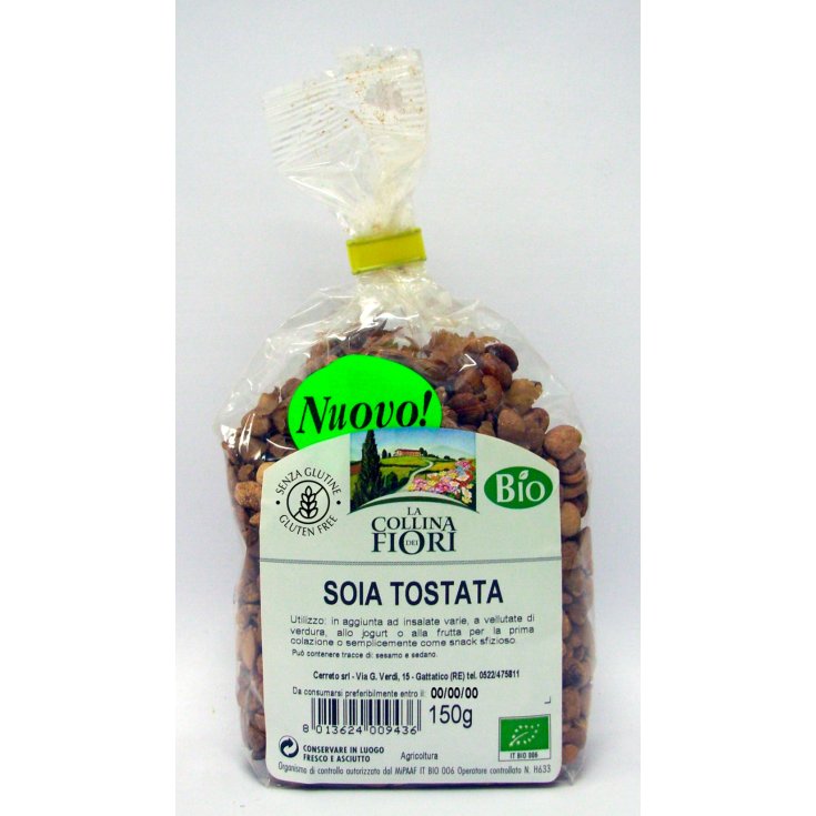 La Collina Dei Fiori Organic Toasted Soybean Gluten Free 150g