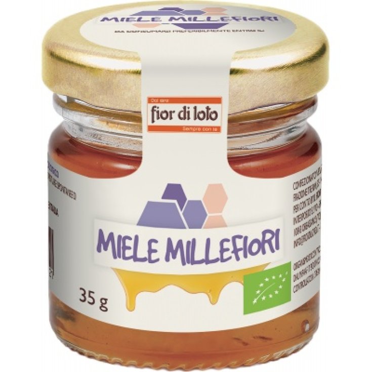 Fior Di Loto Mini Organic Wildflower Honey 35g
