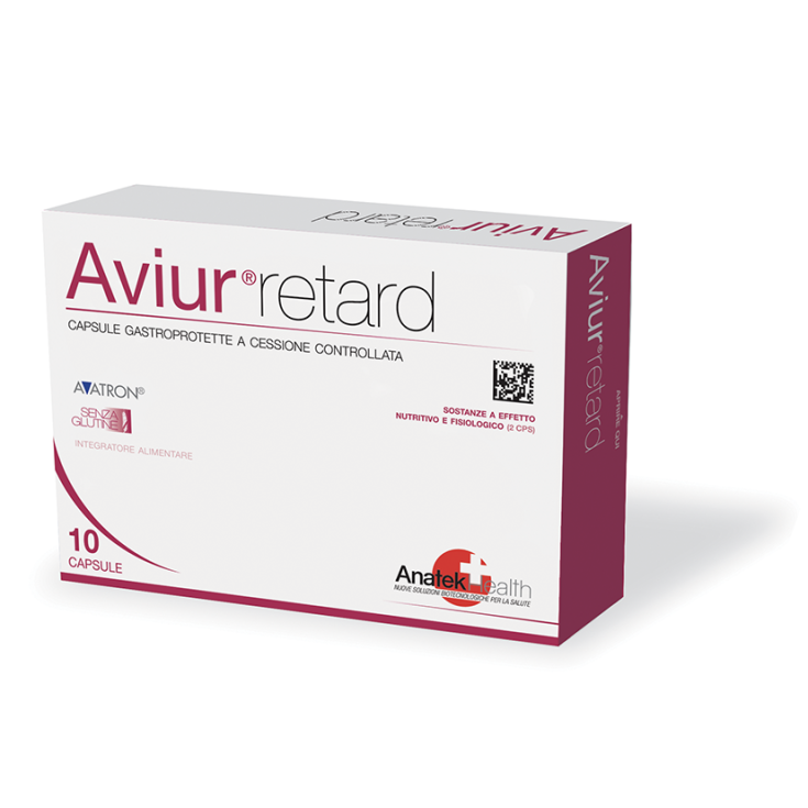 Anatek Health Aviur Retard Food Supplement 10 Capsules
