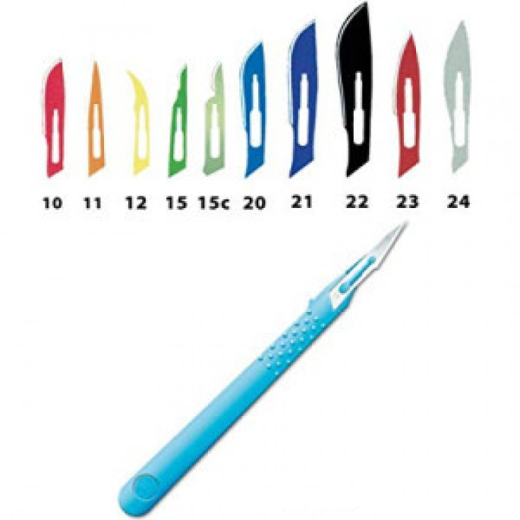 Pharmac Zabban Scalpel Meds Sterile Model Sic F22 Kiato