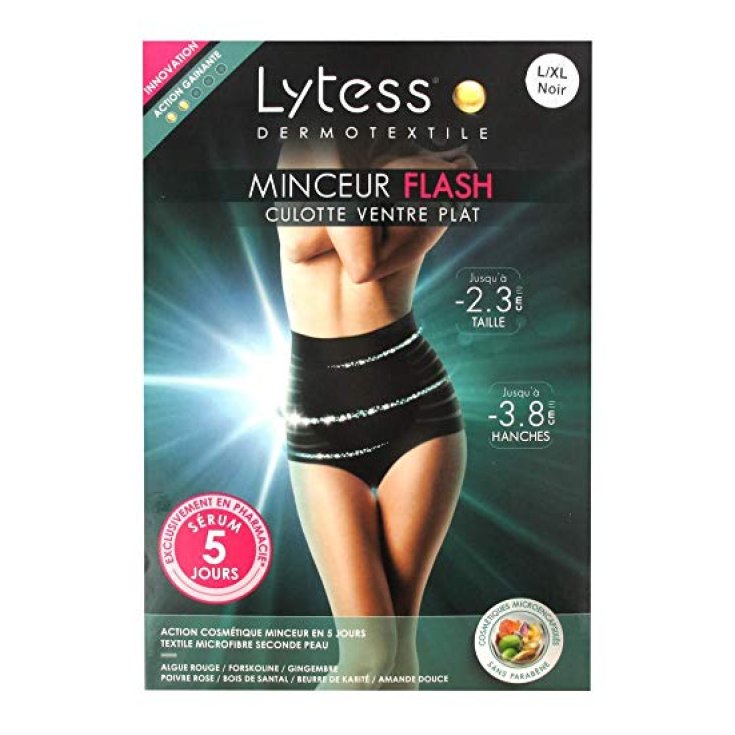 Lytess Slimming Bump Flat Belly Briefs Color Black Size L / XL