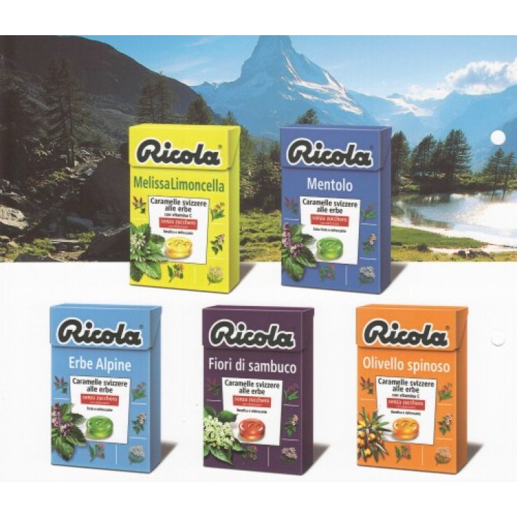 Ricola Alpine Herbs Sugar Free 50g