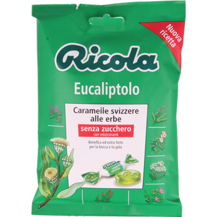 Ricola Eucalyptus Herbal Candies Sugar Free 70g