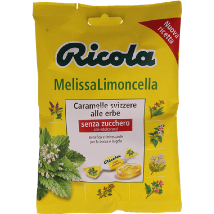 Ricola Melissa Limoncello Sugar Free Candies 70g