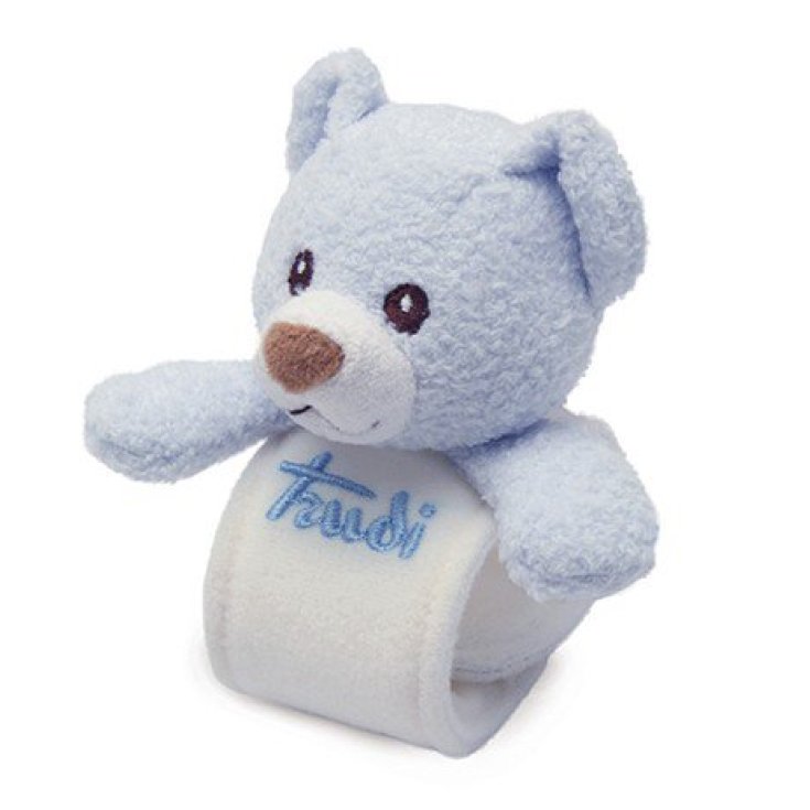 Trudi Rattle Wrist Blue Bear 1 Piece