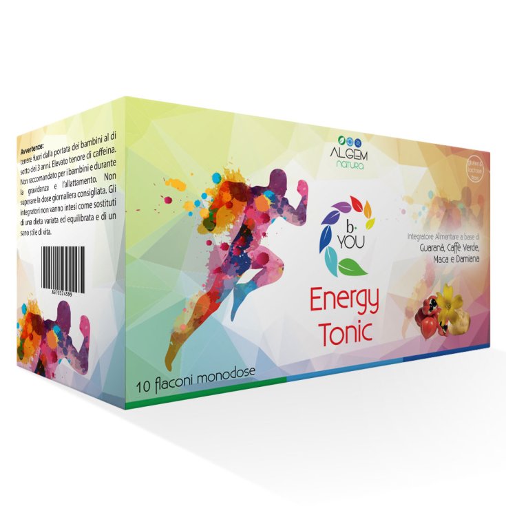 B-You Energy Tonic Food Supplement 10 Bottles of 12ml
