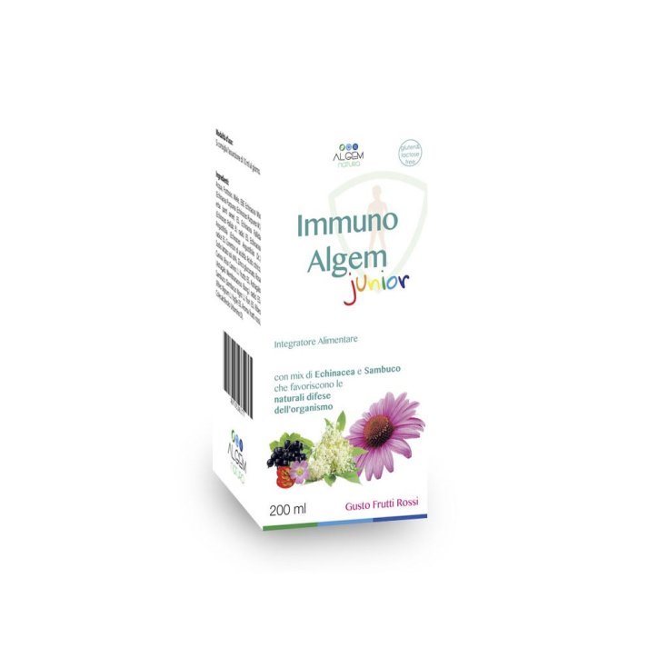 Algem Natura Immuno Algem Junior Food Supplement 200ml