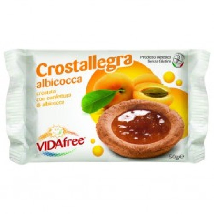 Vidafree Crostallegra Apricot Gluten Free 180g