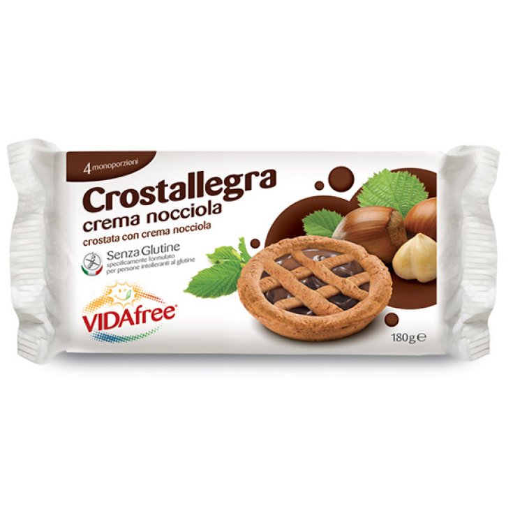 Vidafree Crostallegra Hazelnut Cream Gluten Free 180g