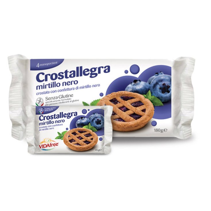 VidaFree Crostallegra Blueberry Gluten Free 180g