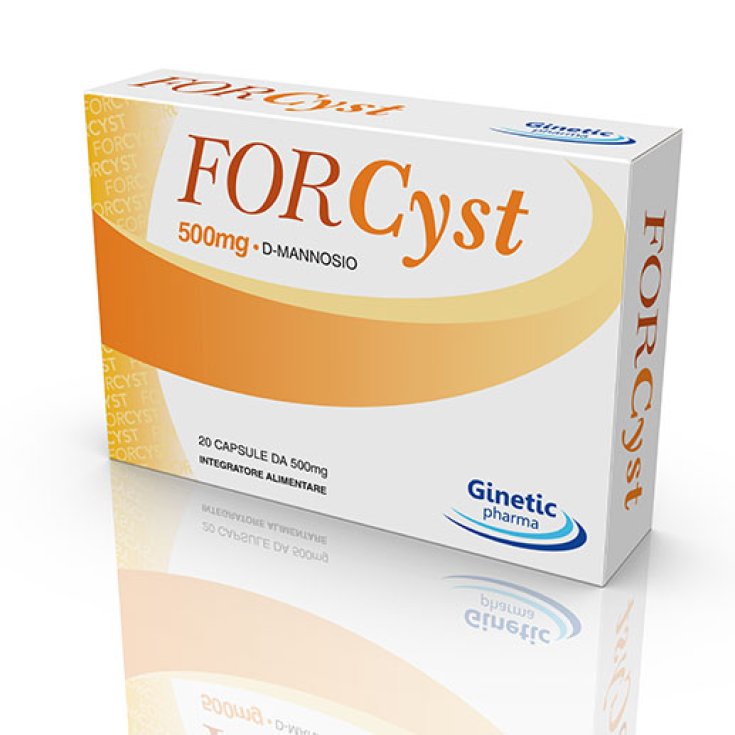 Ginetic Pharma Forcyst Food Supplement 20 Tablets 500mg