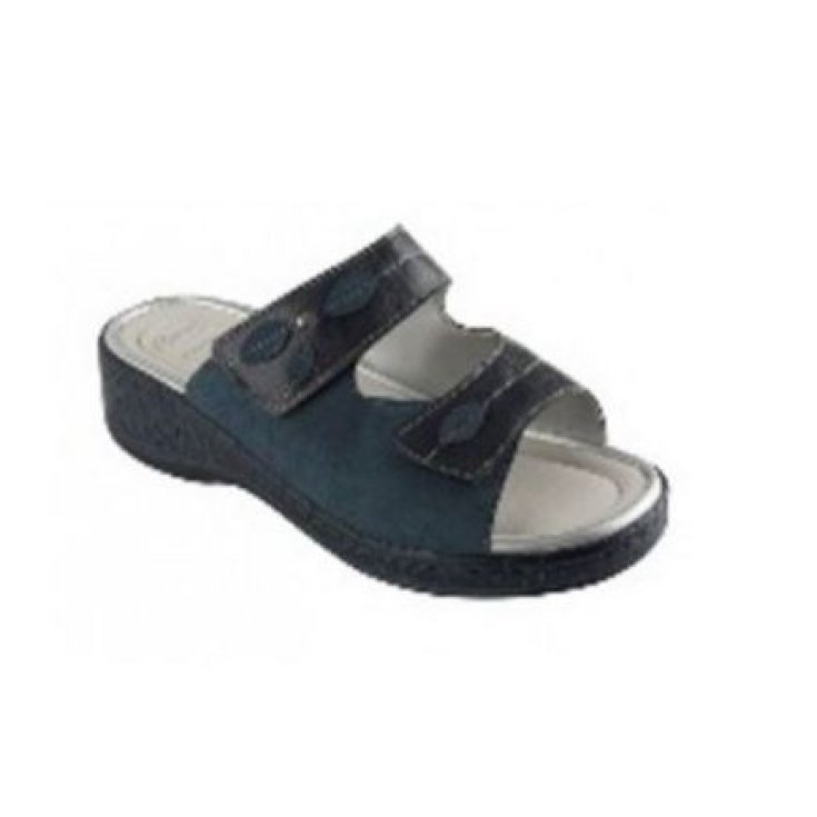 Scholl Rosca Woman Slipper Navy Blue Color Size 37